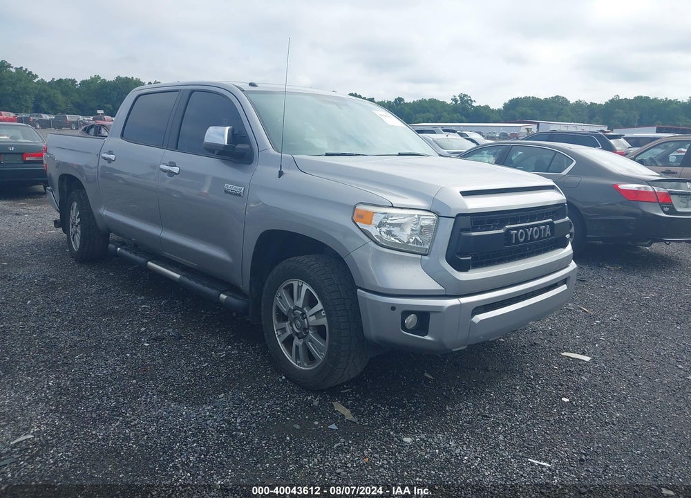 2016 TOYOTA TUNDRA PLATINUM 5.7L V8 VIN: 5TFAY5F16GX518903