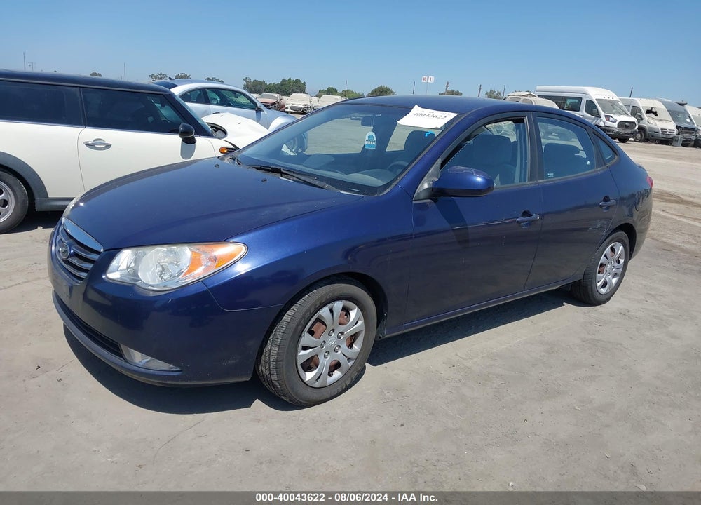 2010 HYUNDAI ELANTRA GLS VIN: KMHDU4AD6AU955129