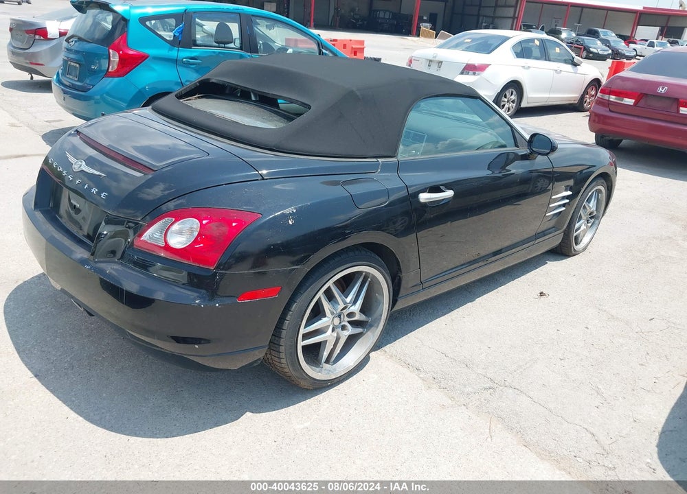 2005 CHRYSLER CROSSFIRE LIMITED VIN: 1C3AN65L55X059950