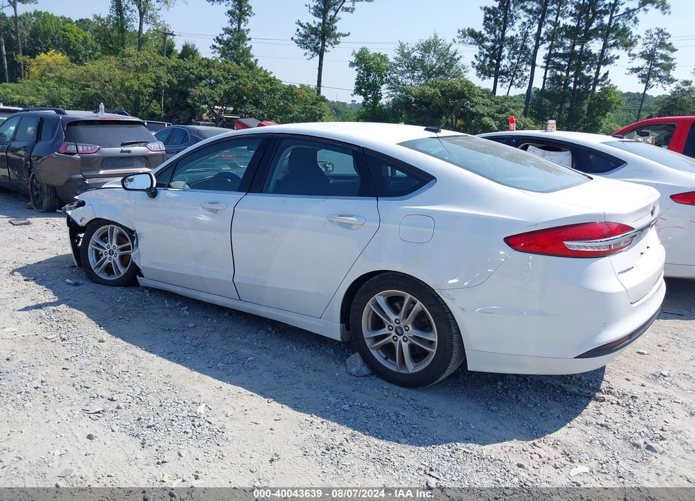 2018 FORD FUSION SE VIN: 3FA6P0HD4JR210217