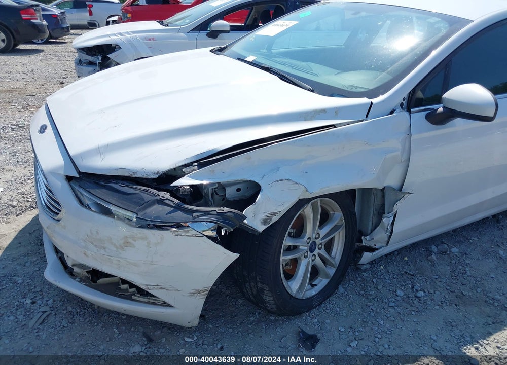 2018 FORD FUSION SE VIN: 3FA6P0HD4JR210217