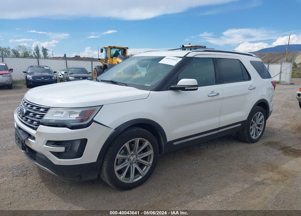 2016 FORD EXPLORER VIN: 1FM5K8F83GGA19800