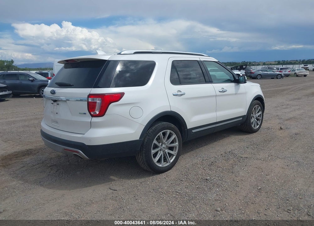 2016 FORD EXPLORER VIN: 1FM5K8F83GGA19800