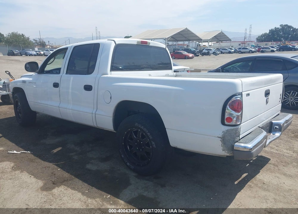 2001 DODGE DAKOTA SLT/SPORT VIN: 1B7GL2AN51S205640