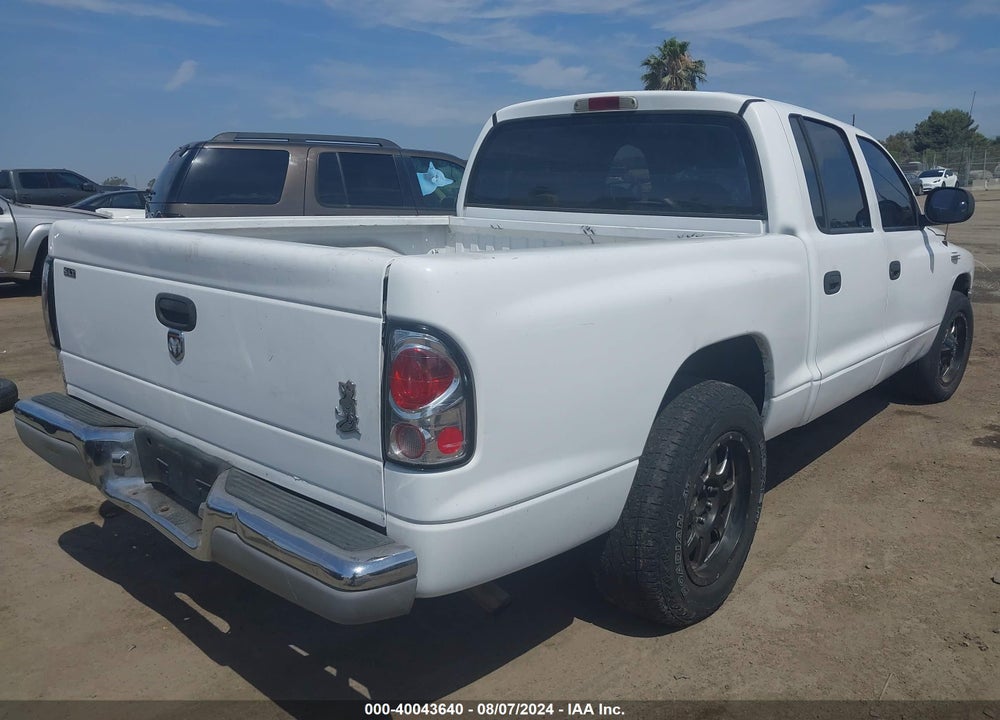 2001 DODGE DAKOTA SLT/SPORT VIN: 1B7GL2AN51S205640
