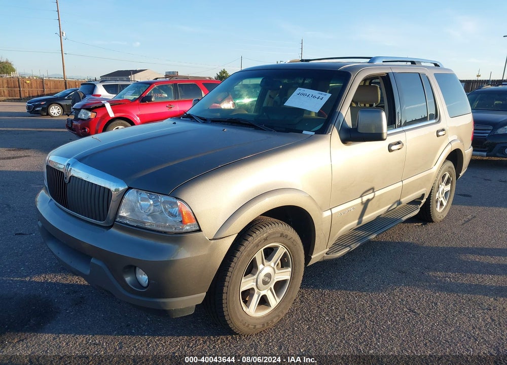 2004 LINCOLN AVIATOR VIN: 5LMEU88H64ZJ53785