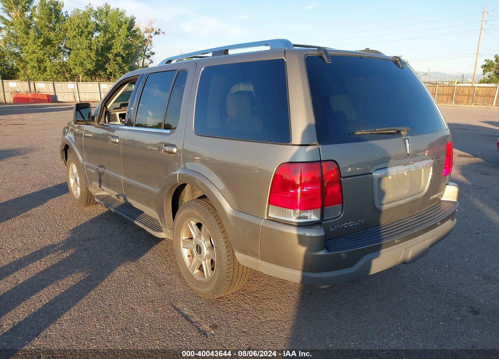 2004 LINCOLN AVIATOR VIN: 5LMEU88H64ZJ53785
