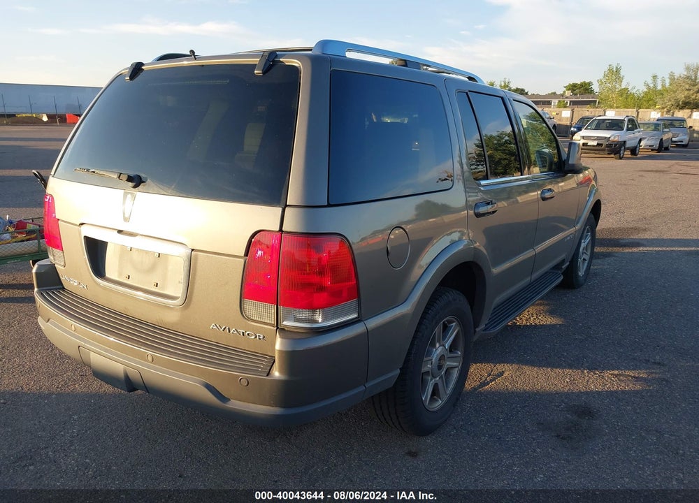 2004 LINCOLN AVIATOR VIN: 5LMEU88H64ZJ53785