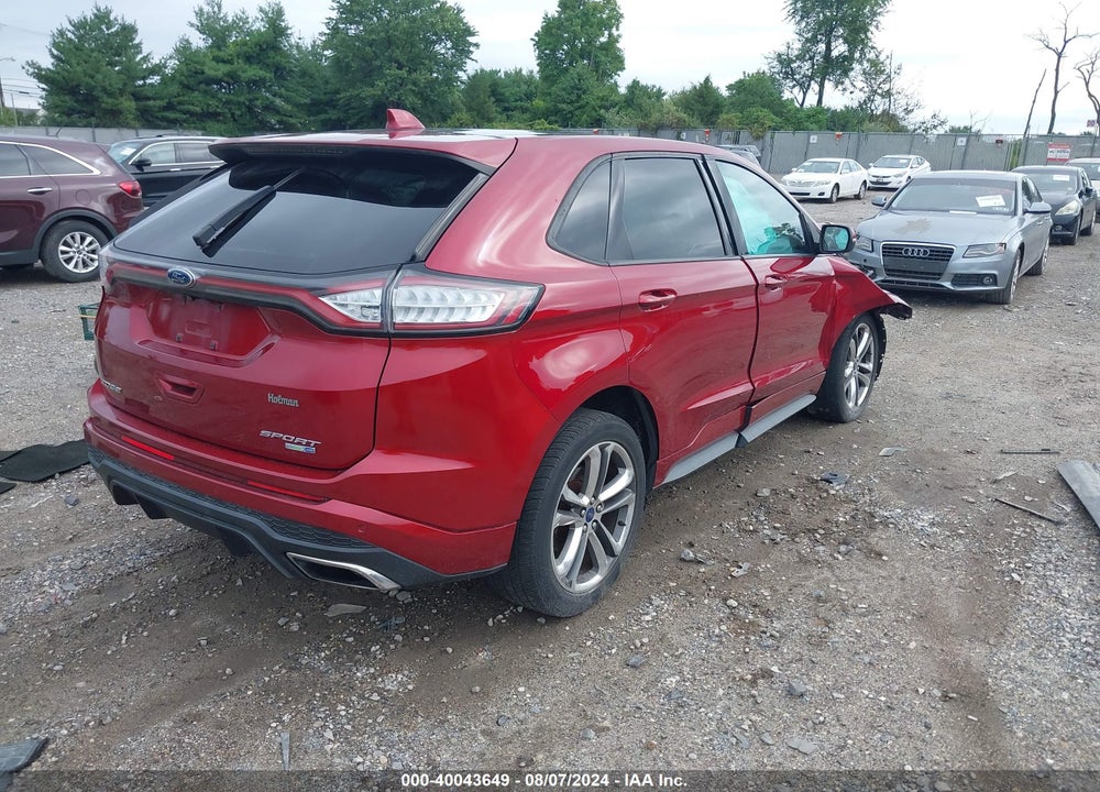 2015 FORD EDGE SPORT VIN: 2FMPK4AP6FBB00084
