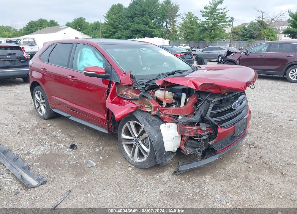 2015 FORD EDGE SPORT VIN: 2FMPK4AP6FBB00084