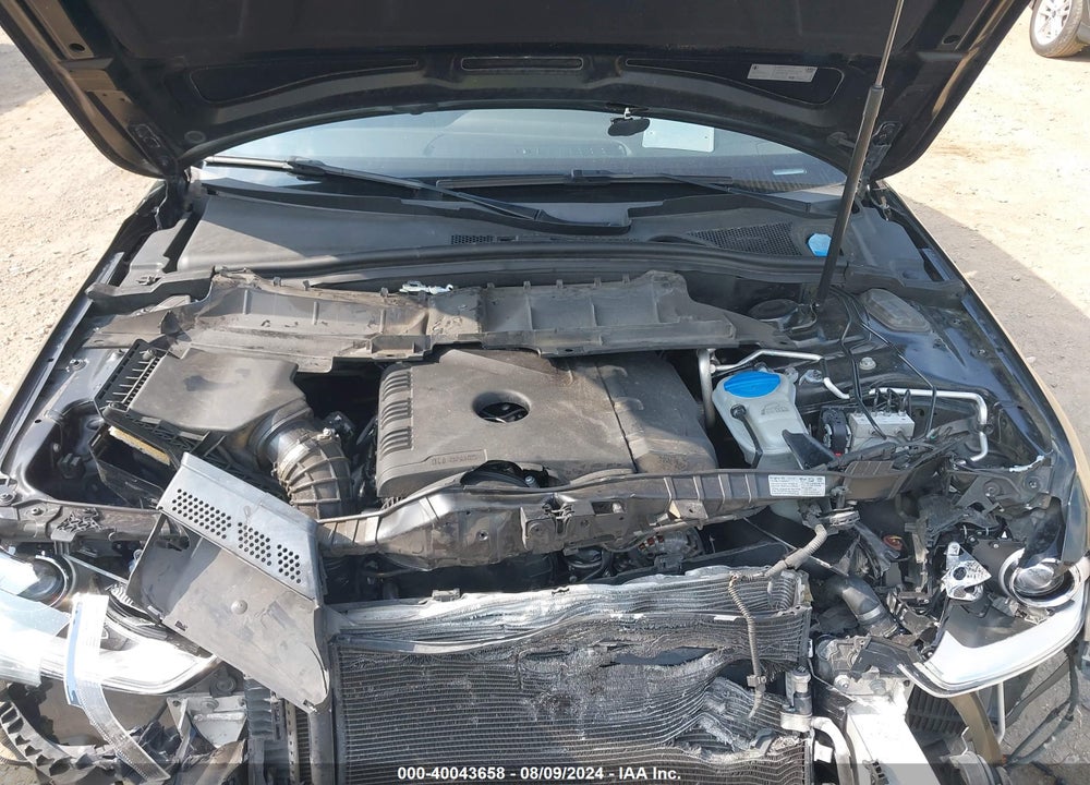 2013 AUDI A4 2.0T PREMIUM VIN: WAUFFAFL1DN027293