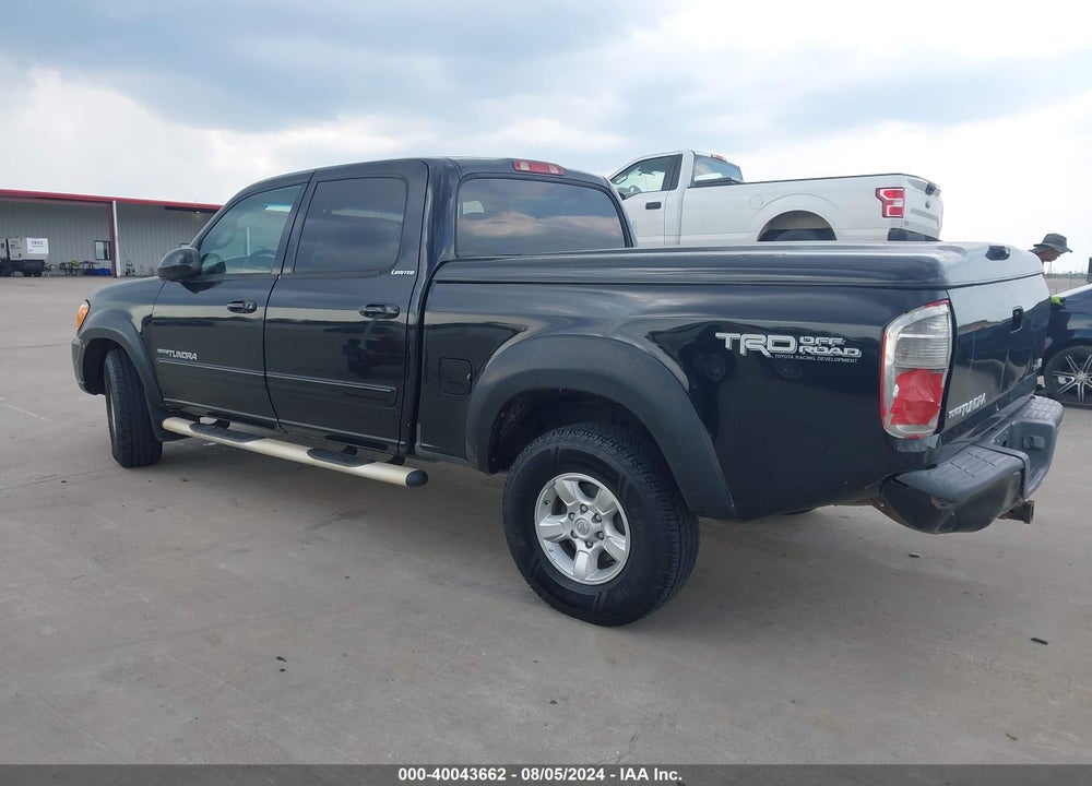 2006 TOYOTA TUNDRA LIMITED V8 VIN: 5TBET38186S542585