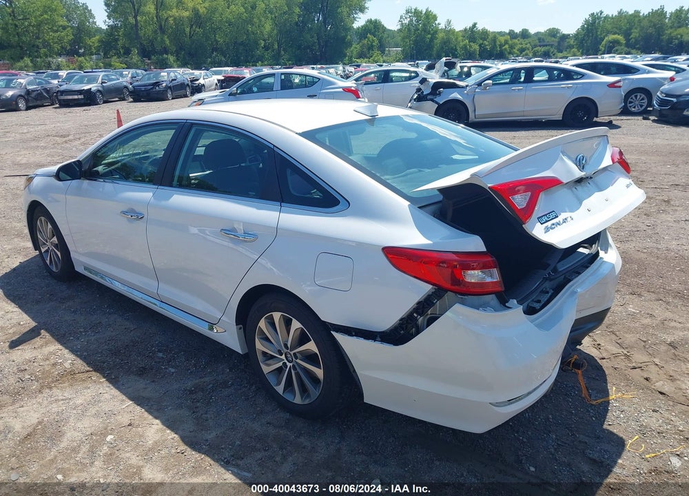 2015 HYUNDAI SONATA SPORT VIN: 5NPE34AF5FH063081