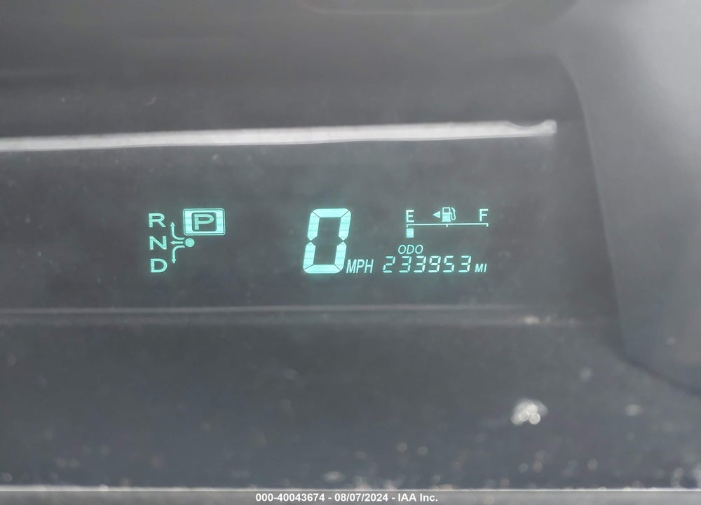 2009 TOYOTA PRIUS VIN: JTDKB20U293525588
