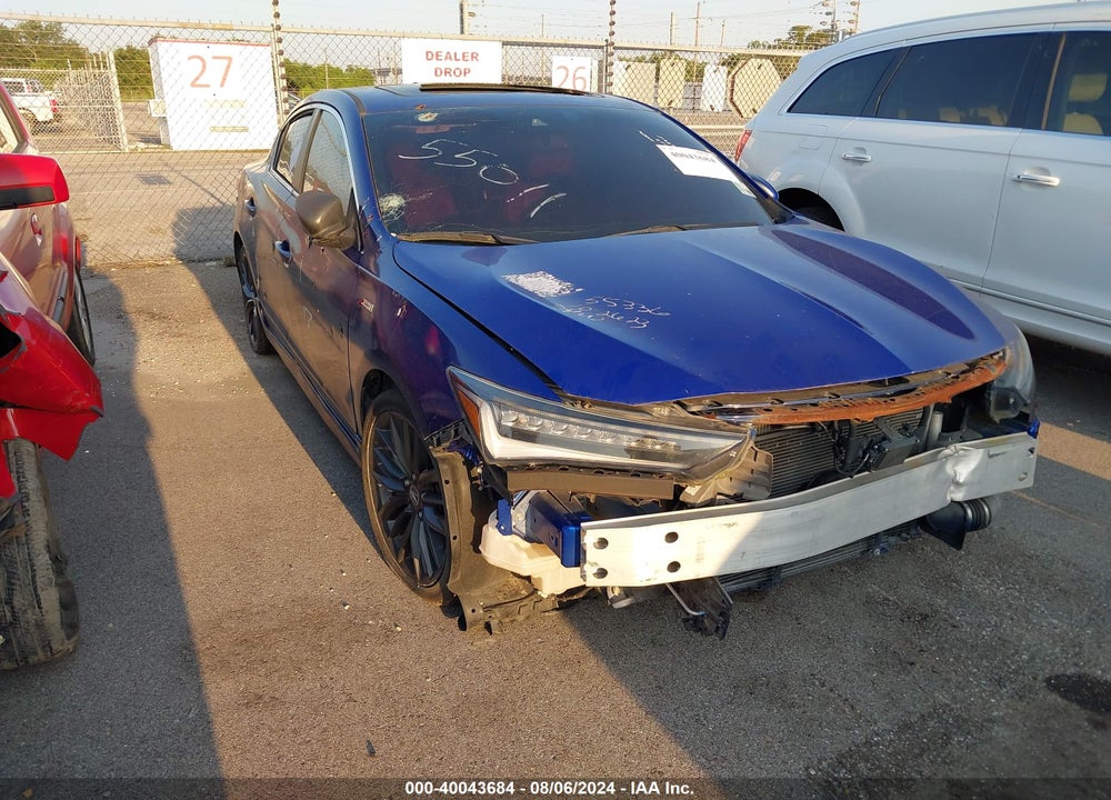 2019 ACURA ILX PREMIUM A-SPEC PACKAGES/TECHNOLOGY A-SPEC PACKAGES VIN: 19UDE2F84KA003915