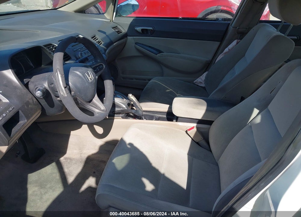 2009 HONDA CIVIC VIN: 2HGFA165X9H342095
