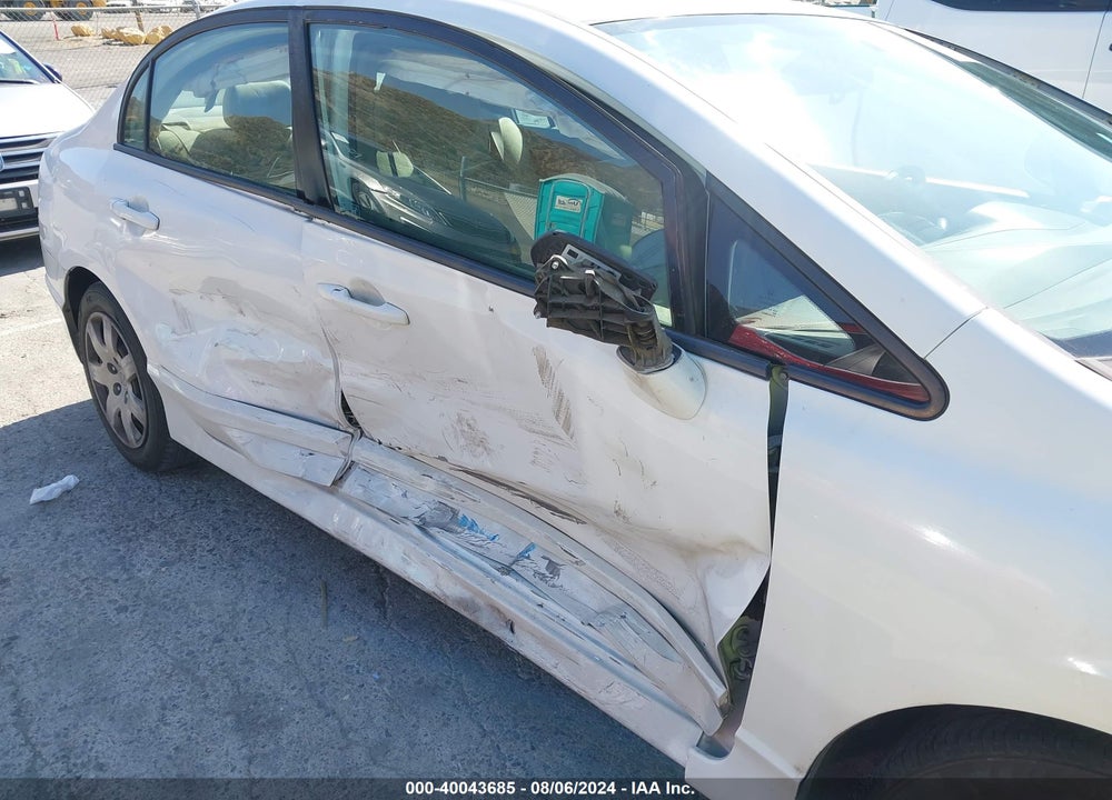 2009 HONDA CIVIC VIN: 2HGFA165X9H342095