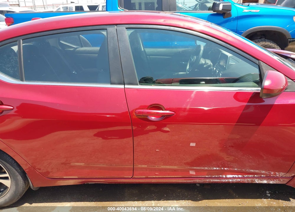 2021 NISSAN SENTRA SV XTRONIC CVT VIN: 3N1AB8CV2MY213518