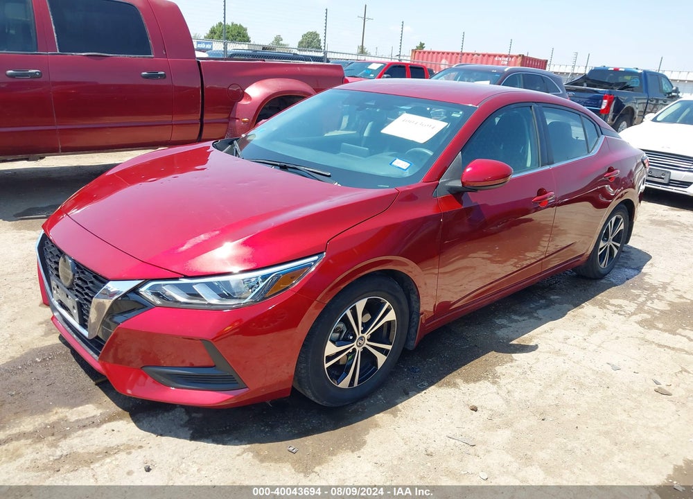 2021 NISSAN SENTRA SV XTRONIC CVT VIN: 3N1AB8CV2MY213518