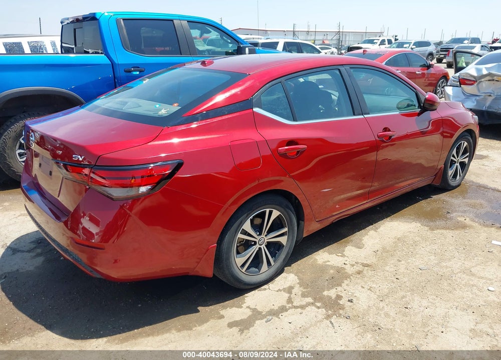 2021 NISSAN SENTRA SV XTRONIC CVT VIN: 3N1AB8CV2MY213518