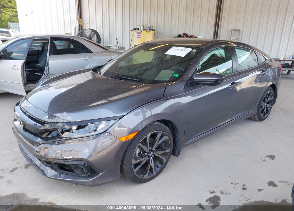 2021 HONDA CIVIC VIN: 2HGFC2F88MH524753