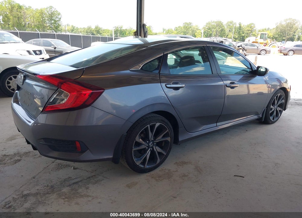 2021 HONDA CIVIC VIN: 2HGFC2F88MH524753