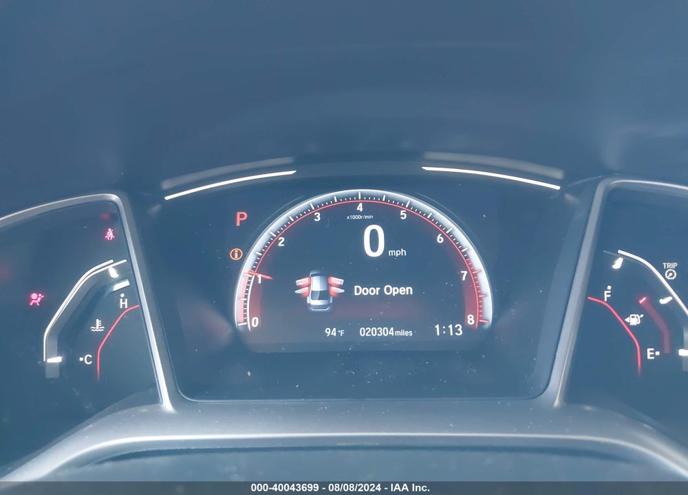 2021 HONDA CIVIC VIN: 2HGFC2F88MH524753