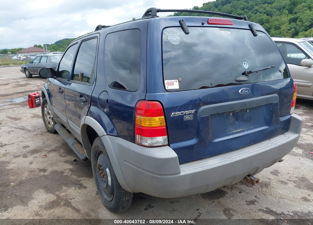 2002 FORD ESCAPE XLT VIN: 1FMCU04162KB43994