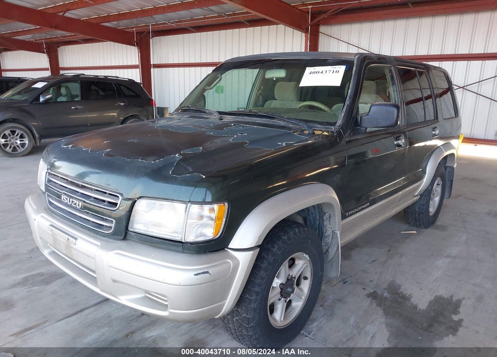 2000 ISUZU TROOPER LIMITED/LS/S VIN: JACDJ58X0Y7J00792
