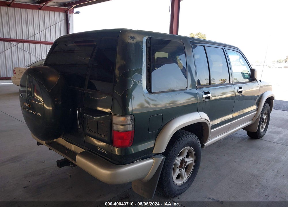 2000 ISUZU TROOPER LIMITED/LS/S VIN: JACDJ58X0Y7J00792