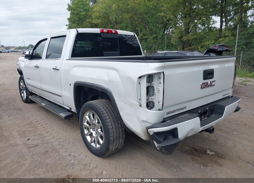 2018 GMC SIERRA 1500 DENALI VIN: 3GTU2PEC3JG527468
