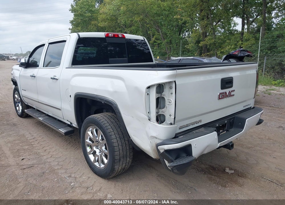 2018 GMC SIERRA 1500 DENALI VIN: 3GTU2PEC3JG527468