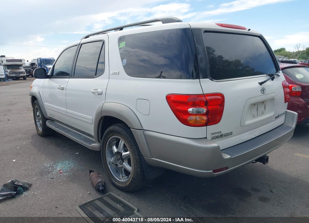 2002 TOYOTA SEQUOIA SR5 V8 VIN: 5TDBT44A32S081862