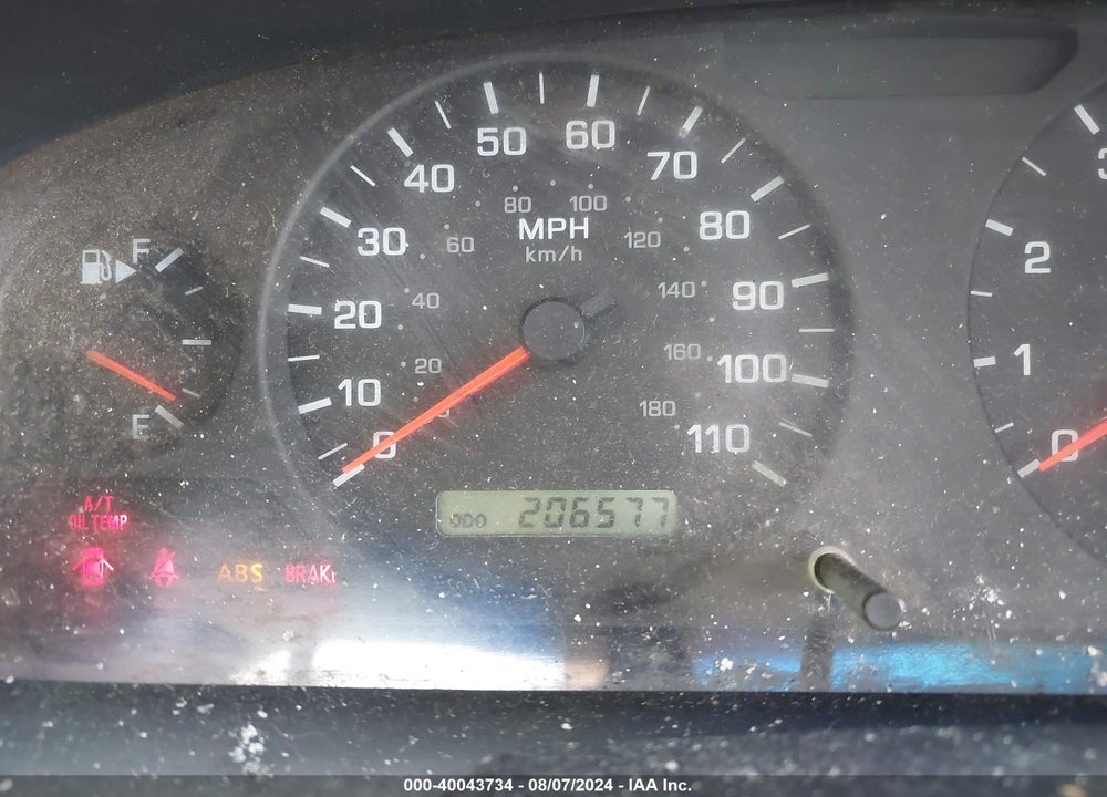 2001 NISSAN XTERRA XE VIN: 5N1ED28Y21C572876