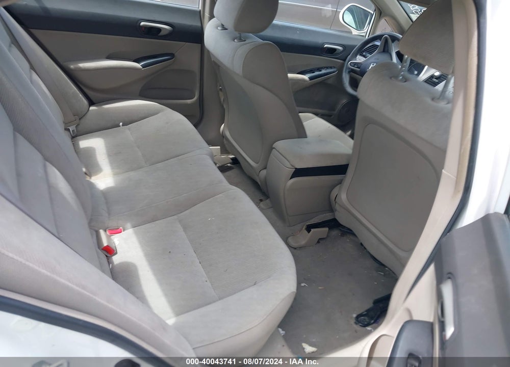 2010 HONDA CIVIC LX VIN: 19XFA1F55AE025226