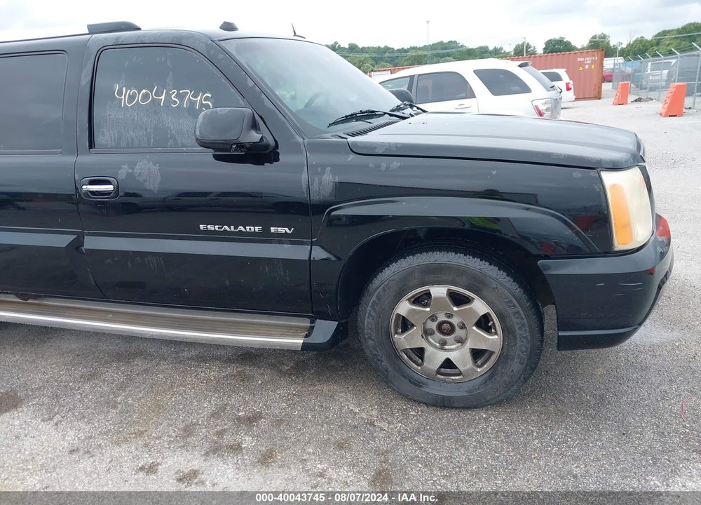 2005 CADILLAC ESCALADE ESV STANDARD VIN: 3GYFK66N05G277576