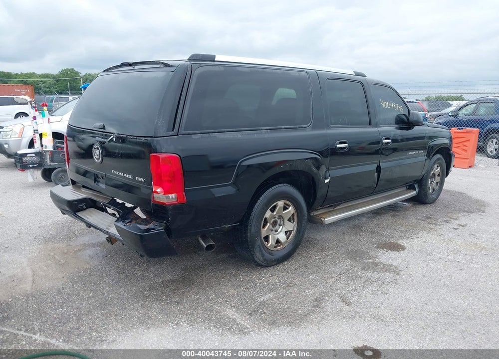 2005 CADILLAC ESCALADE ESV STANDARD VIN: 3GYFK66N05G277576