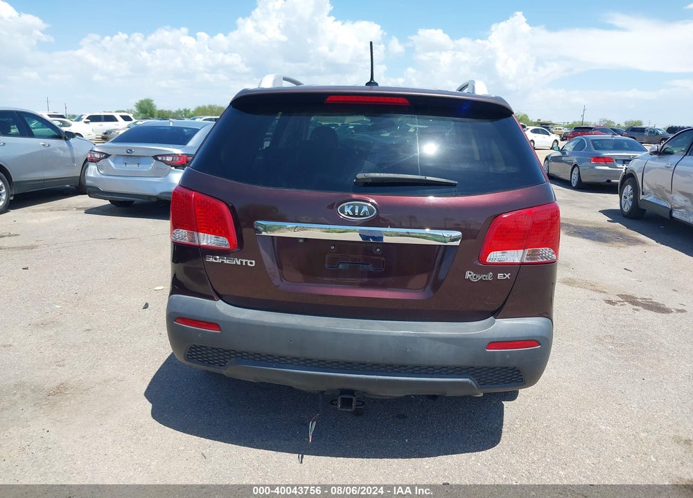 2013 KIA SORENTO EX VIN: 5XYKUCA62DG387216