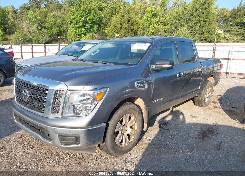 2017 NISSAN TITAN SV VIN: 1N6AA1EK2HN533335