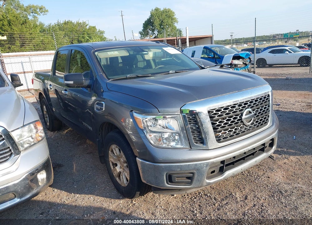 2017 NISSAN TITAN SV VIN: 1N6AA1EK2HN533335