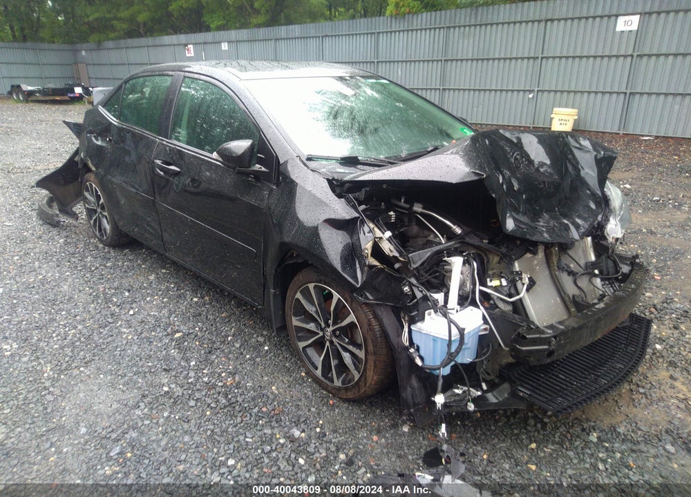 2018 TOYOTA COROLLA SE VIN: 2T1BURHE6JC101729