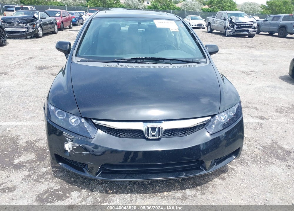 2009 HONDA CIVIC EX VIN: 2HGFA16819H347504