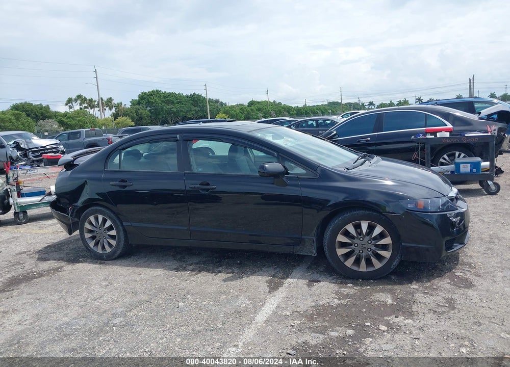 2009 HONDA CIVIC EX VIN: 2HGFA16819H347504