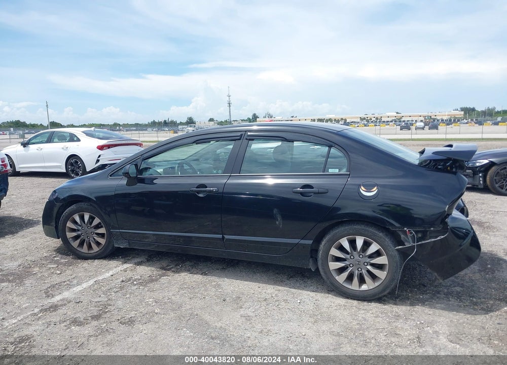 2009 HONDA CIVIC EX VIN: 2HGFA16819H347504