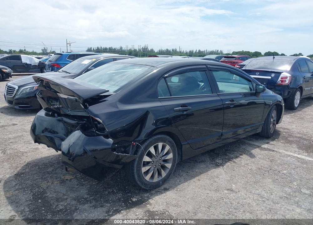 2009 HONDA CIVIC EX VIN: 2HGFA16819H347504
