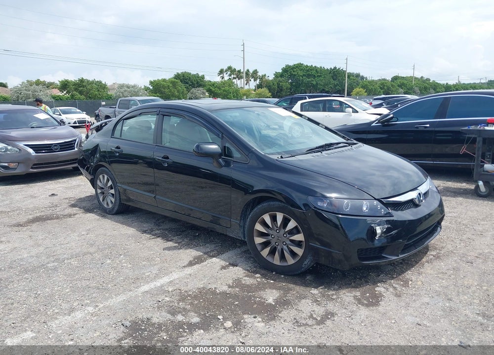 2009 HONDA CIVIC EX VIN: 2HGFA16819H347504
