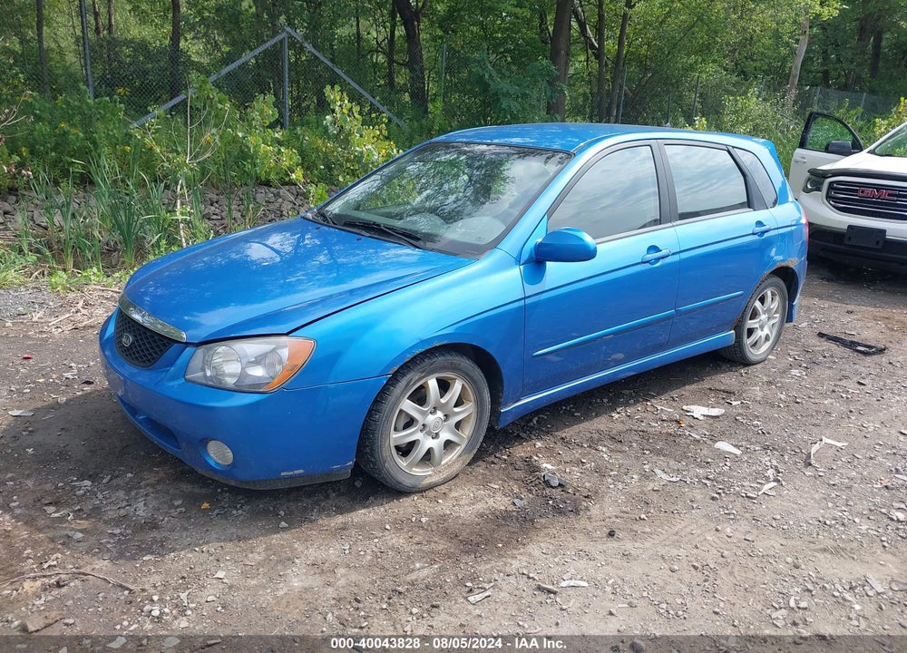 2006 KIA SPECTRA5 VIN: KNAFE162X65217882