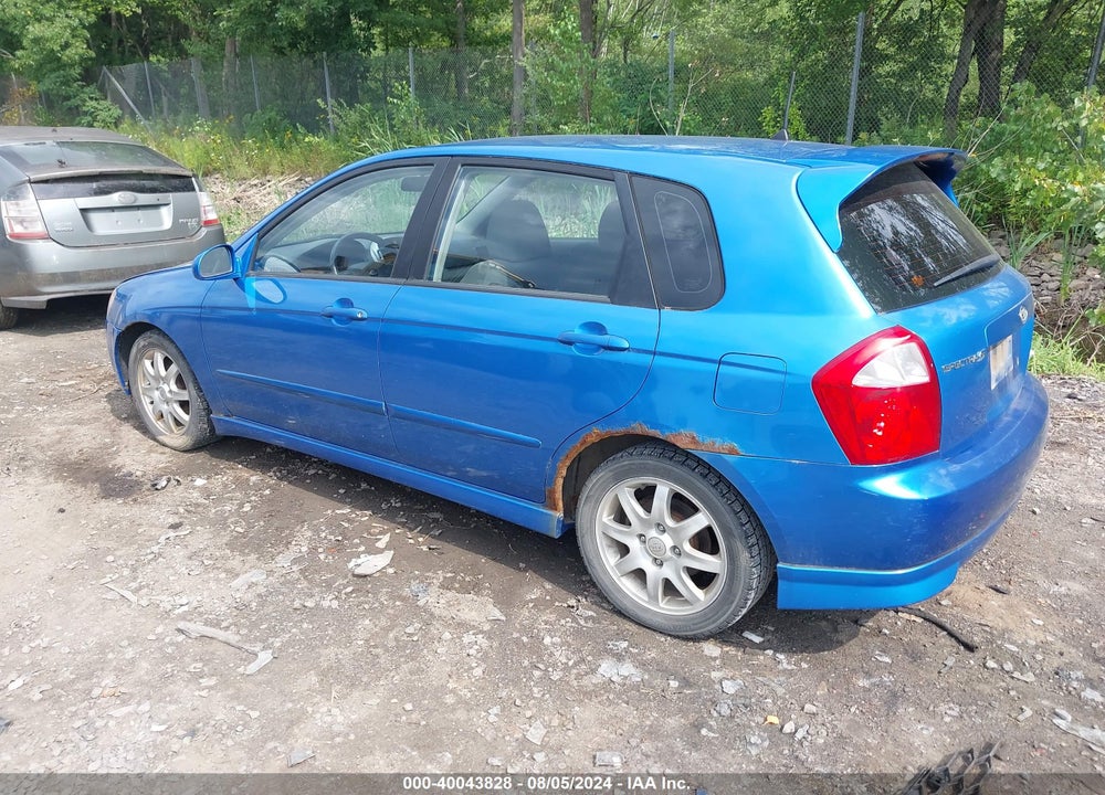 2006 KIA SPECTRA5 VIN: KNAFE162X65217882