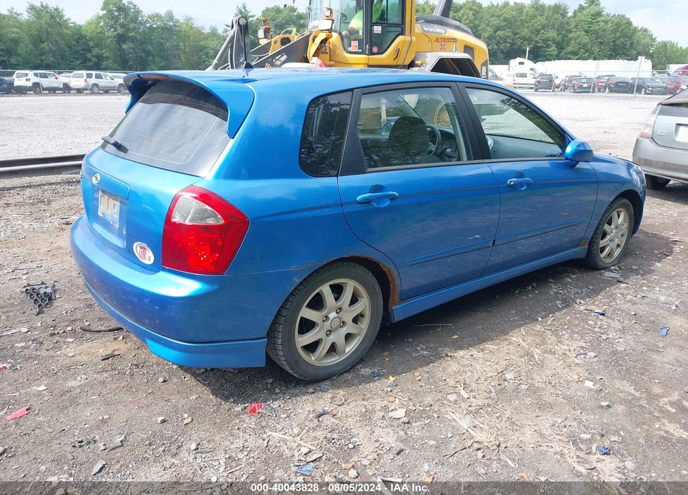 2006 KIA SPECTRA5 VIN: KNAFE162X65217882