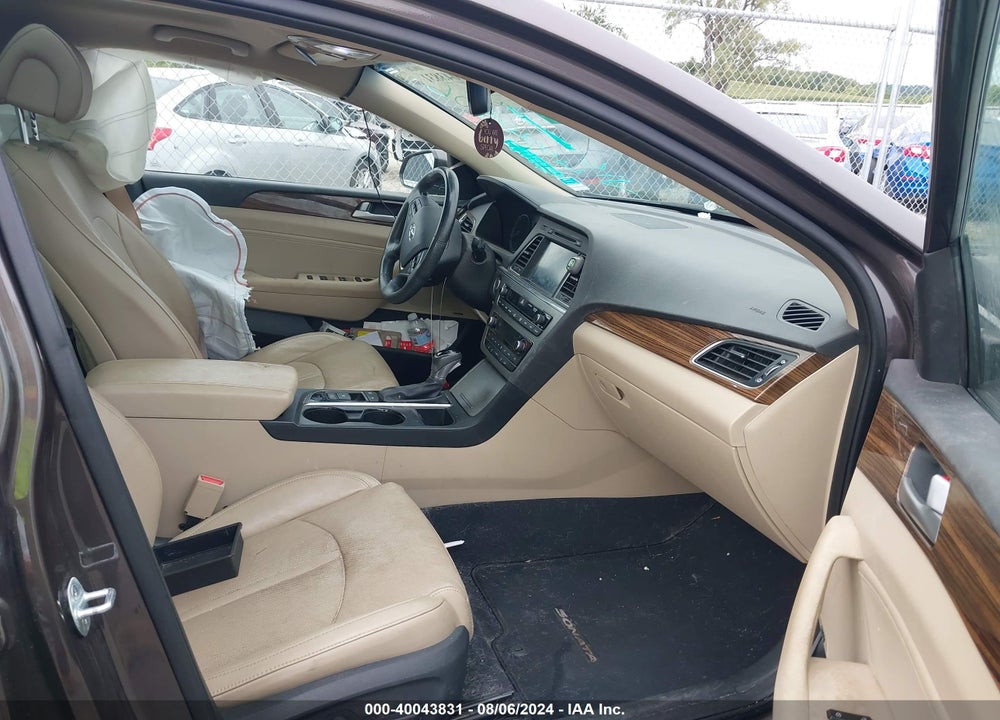 2016 HYUNDAI SONATA LIMITED VIN: 5NPE34AF9GH295197